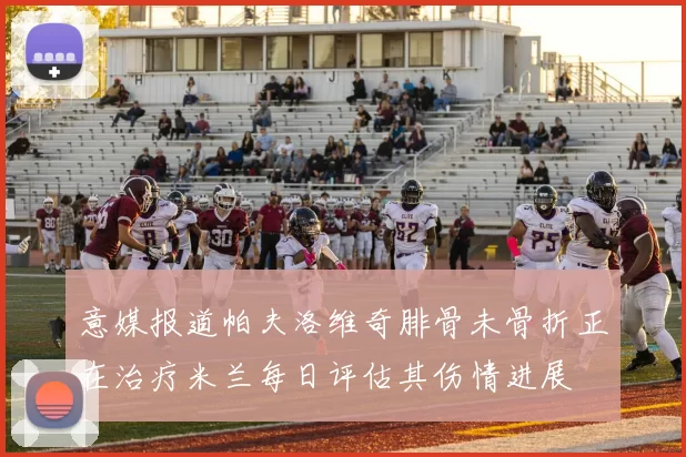 意媒报道帕夫洛维奇腓骨未骨折正在治疗米兰每日评估其伤情进展